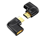 Unitek Adapter kątowy płaski 8K HDMI 90 i 270 stopni - 1455216 - zdjęcie 1